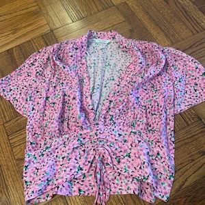 Zara floral top